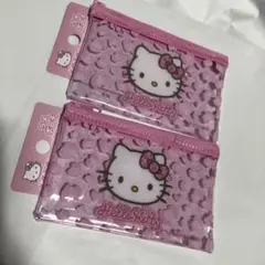 サンリオキャラクターズ ハローキティ ラメポーチ 2個セット