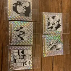 ドラゴンボール ホログラムステッカー 5枚セット