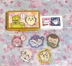 【匿名発送】ちいかわ シーサー 鎧さん シール&ケース おまけ付き