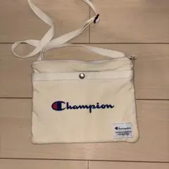 Champion サコッシュ アイボリー ショルダーバッグ
