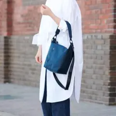 PORTER＿SHELL SHOULDER(L)＿ポーターシェルネイビーショルダのサムネイル