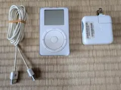 Apple アップル iPod 第1世代 初代 M8541 充電器 ケーブル付き Apple アップル iPod 第1世代 初代 M8541 充電器 ケーブル付き - メルカリ