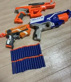 NERF ナーフ トイガン 3種セット ダーツ付きのサムネイル
