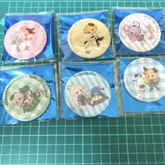 グラブル サンリオ　コラボ　缶バッジ6点セット