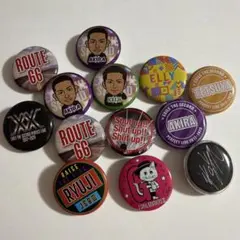 昭和レトロ】ゴーストバスターズ＆フットルース 缶バッジ2点セット