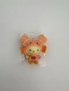 ウサハナ カニ ちびっとも うみのいきもの サンリオ　キーホルダー