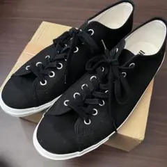 アサヒ　キャンバススニーカー　ブラック　日本製