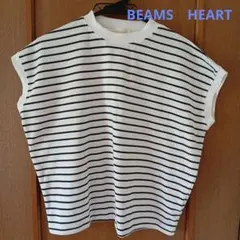 BEAMS HEART ボーダー 半袖カットソーのサムネイル