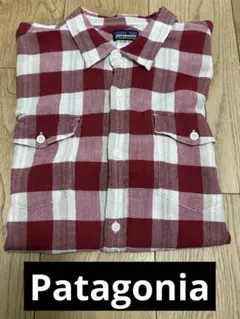 Patagonia 長袖チェックシャツ Lサイズ
