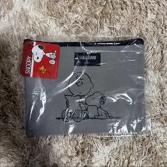 スヌーピー フラットポーチ