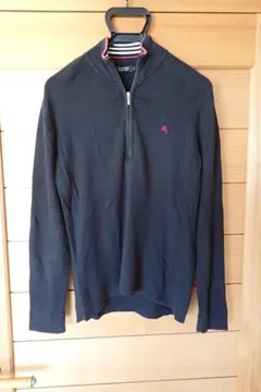 BURBERRY BLACK LABEL　ハーフジップ