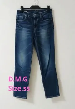D.M.G　スキニーデニム　ダークブルー　Size.ss　最終価格