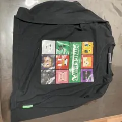 Minecraft 長袖カットソー 140サイズ ロンT マイクラ