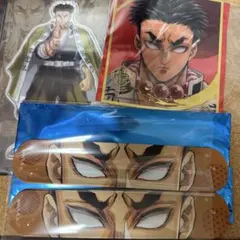 鬼滅の刃 柱展 悲鳴嶼行冥 アクスタ 色紙 パッチン