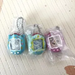 たまごっち シャカシャカチャームコレクション2 ふらわっち めめっち　くちぱっち