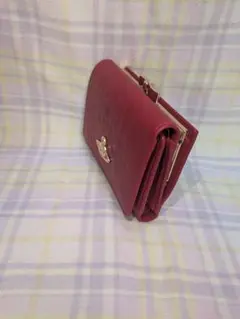 未使用　Vivienne Westwood レッド系 三つ折り財布
