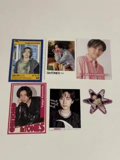 SixTONES 京本大我 トレカ、ステッカーセット