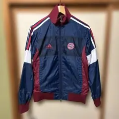 adidas バイエルン・ミュンヘン ナイロンジャージセット adidas - adidas バイエルン ミュンヘン ジャージ 上下セット L