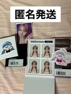 NiziUniverse ピンバッジ ステッカー ニナ トレカ