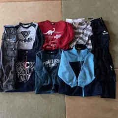 男の子120cm用冬用洋服セット