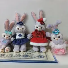 東京ディズニーシー　ステラルー ぬいぐるみバッジ とチャームセット