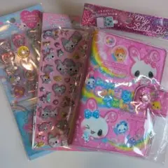 定価！　キャンディツインズシール帳　シール3点セット