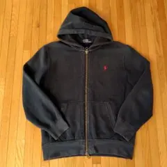 Polo Ralph Lauren 黒 フルジップパーカー L