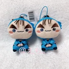 忍たま乱太郎 もちぴこマスコット 第四弾 黒木庄左ヱ門 2点セット