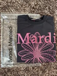 マルディメクルディ ネイビー 刺繍 hommage_ko-mardi-t0014-nvycrm