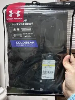 アンダーアーマー COLDGEAR アンダーシャツ MD ブラック