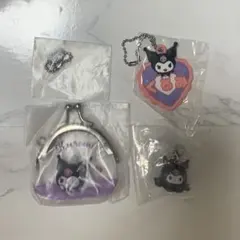 サンリオ　クロミ　めじるしアクセサリー　おなまえホルダー　ガチャガチャ