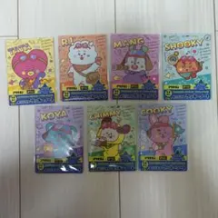 BT21 オリジナルラッキーノート 全7種 コンプリートセット