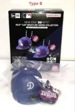 MLB 東京シリーズ NEW ERA ミニチュアキャップ ガチャType B