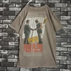 PINKFLOYD 炎 鬼フェード ピンクフロイド バンドtシャツ バンt