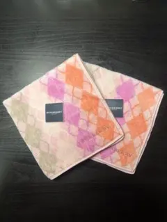 【新品未使用】Burberry タオルハンカチ 2枚set