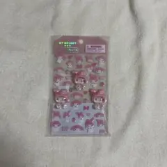 マイメロディ オーロラ立体シール Sanrioのサムネイル