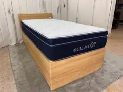 ニトリ　シングルベッド　デュアルポケット　DUAL POCKET 上質なな睡眠で体も心も快適に！「ニトリ シングルベッド」DUAL POCKET