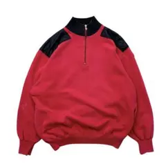 90’s Ralph Lauren ラルフローレン ハーフジップ スウェット M