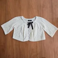COMME CA ISM ボレロ　カーディガン 入学式卒園式フォーマル発表会