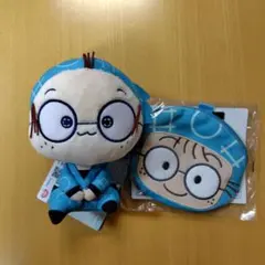 劇場版　忍たま乱太郎　ドクタケ忍者隊最強の軍師　もちぴこぬいぐるみ＆ポーチ