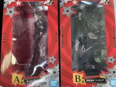 ペルソナ5ザ・ロイヤル 一番くじ A賞 B賞 フィギュア 主人公 明智吾郎