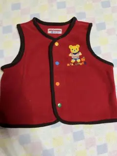 ミキハウス フリース ベスト 90cm
