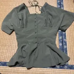 VOGNA QUALITY オリーブグリーン トップス