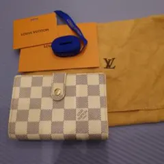 ルイヴィトン ダミエ アズール ポルトフォイユ ヴィエノワ　がま口