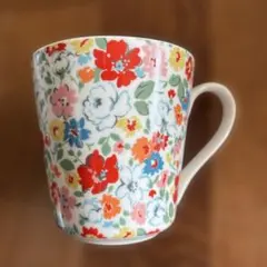 Cath Kidston 花柄マグカップ　ソーサー付き