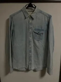 新品同様 ROIAL ロイヤル 加工 デニム シャツ gotcha ガッチャのサムネイル