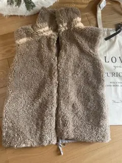 新品！セール！あったかモコモコボア素材ベスト