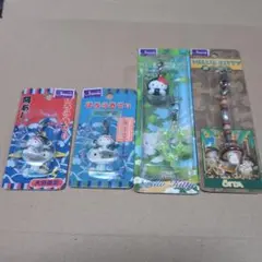 ハローキティ ストラップ 4個セット 大分限定