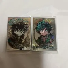 僕のヒーローアカデミア ヒロアカ パブミラー風アクリルステッカー 緑谷出久