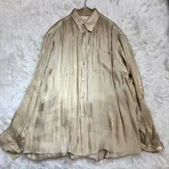 希少】MASU SILK SHIRT 46 グレー - メルカリ